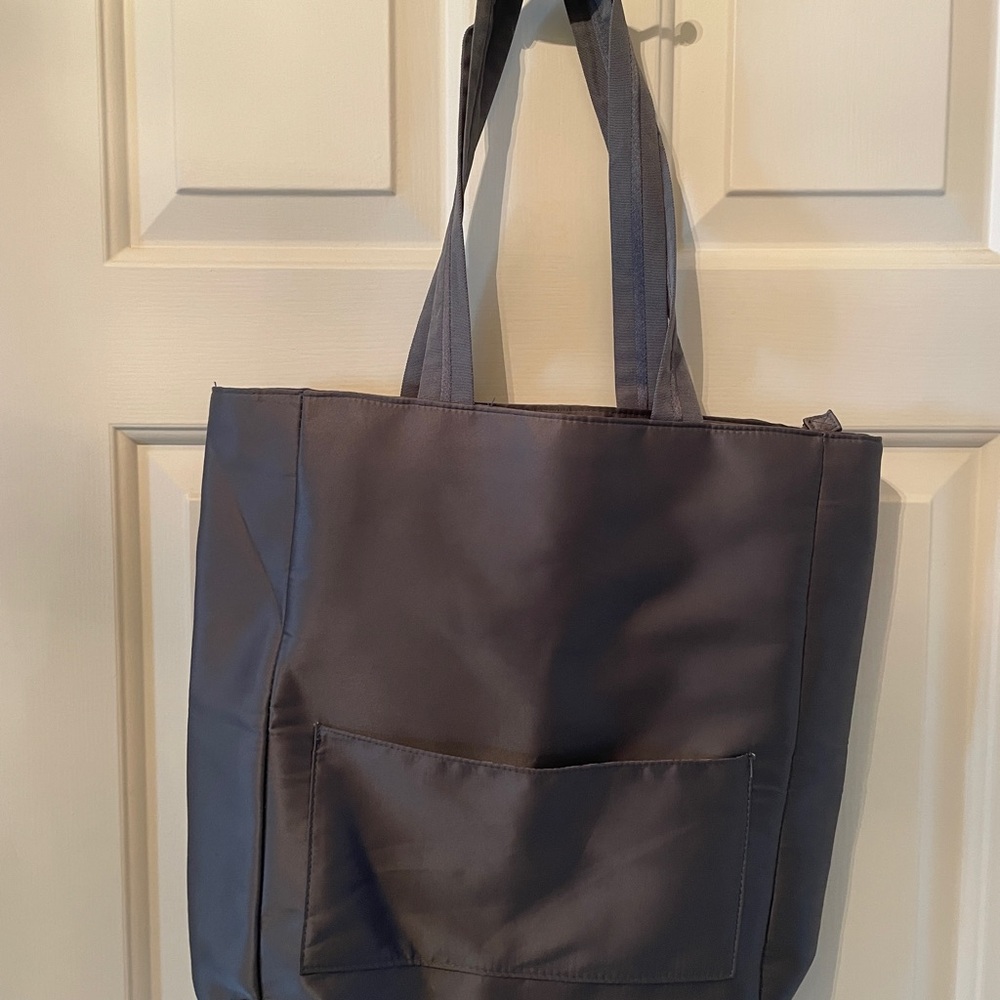 Bath & Body Works Dark Gray- Medium- Tote Bag